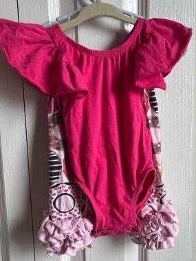 Kenzies Corner| Pink Ruffle Set